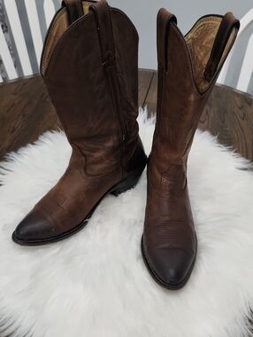 Womens Durango Western Boots RD4112 Sz. 9 Medium In Western Tan